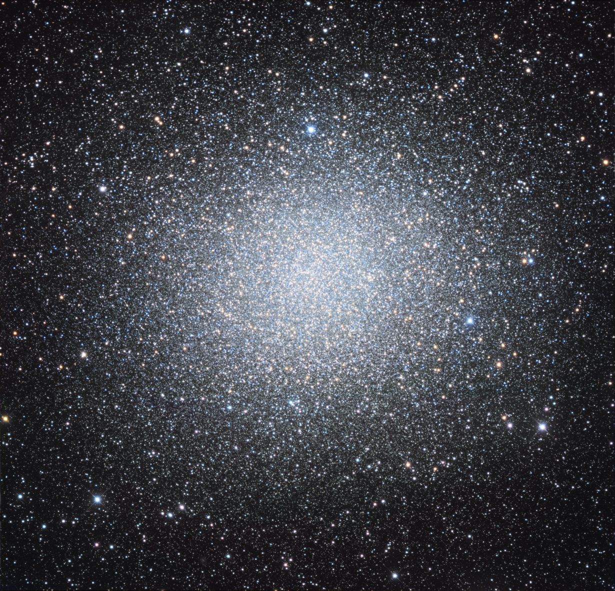 Omega Centauri (NGC 5139), a spherical cluster of stars, in the constellation Centaur (Centaurus)